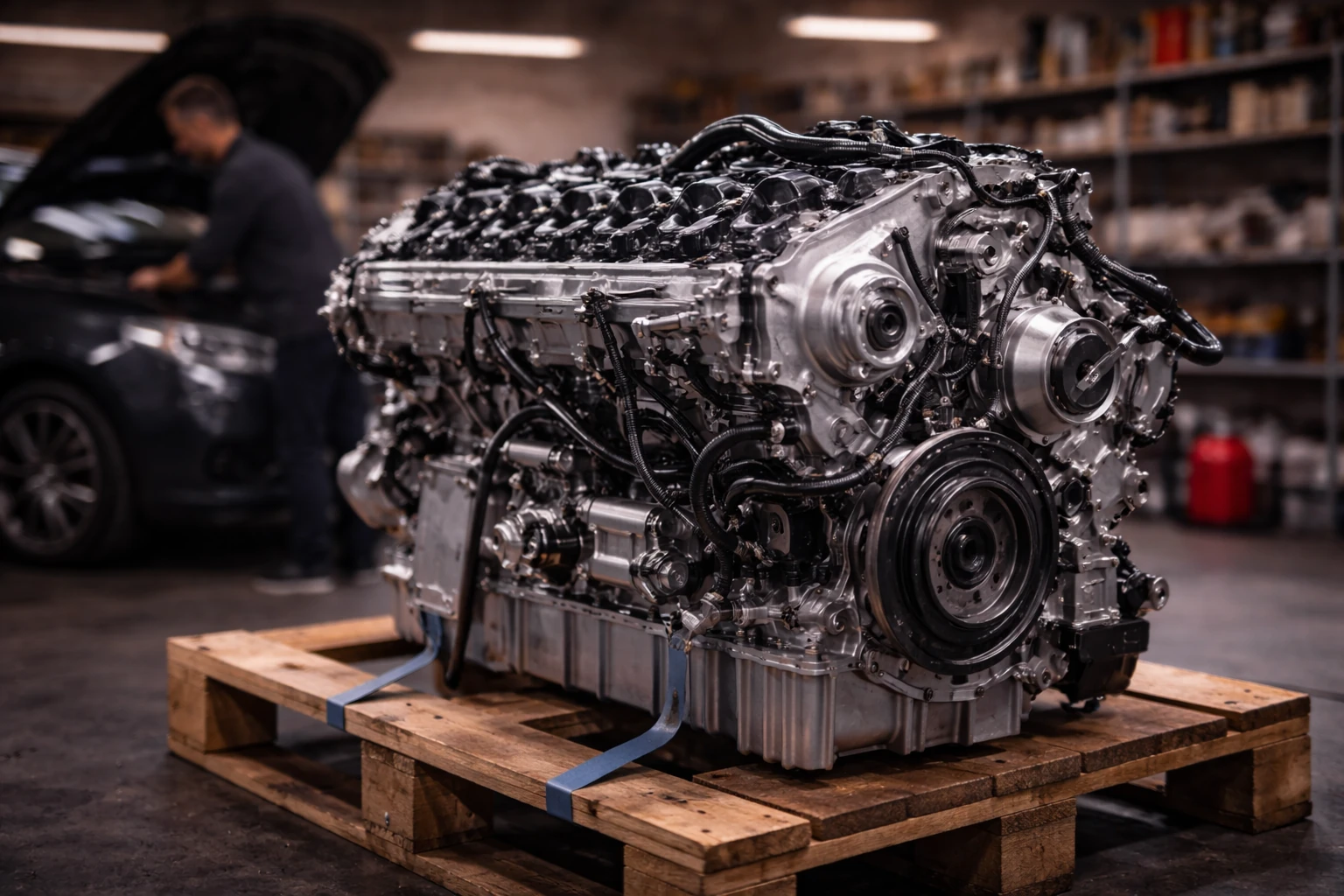 Generalüberholter Austauschmotor nach Werksstandard für langfristige Zuverlässigkeit