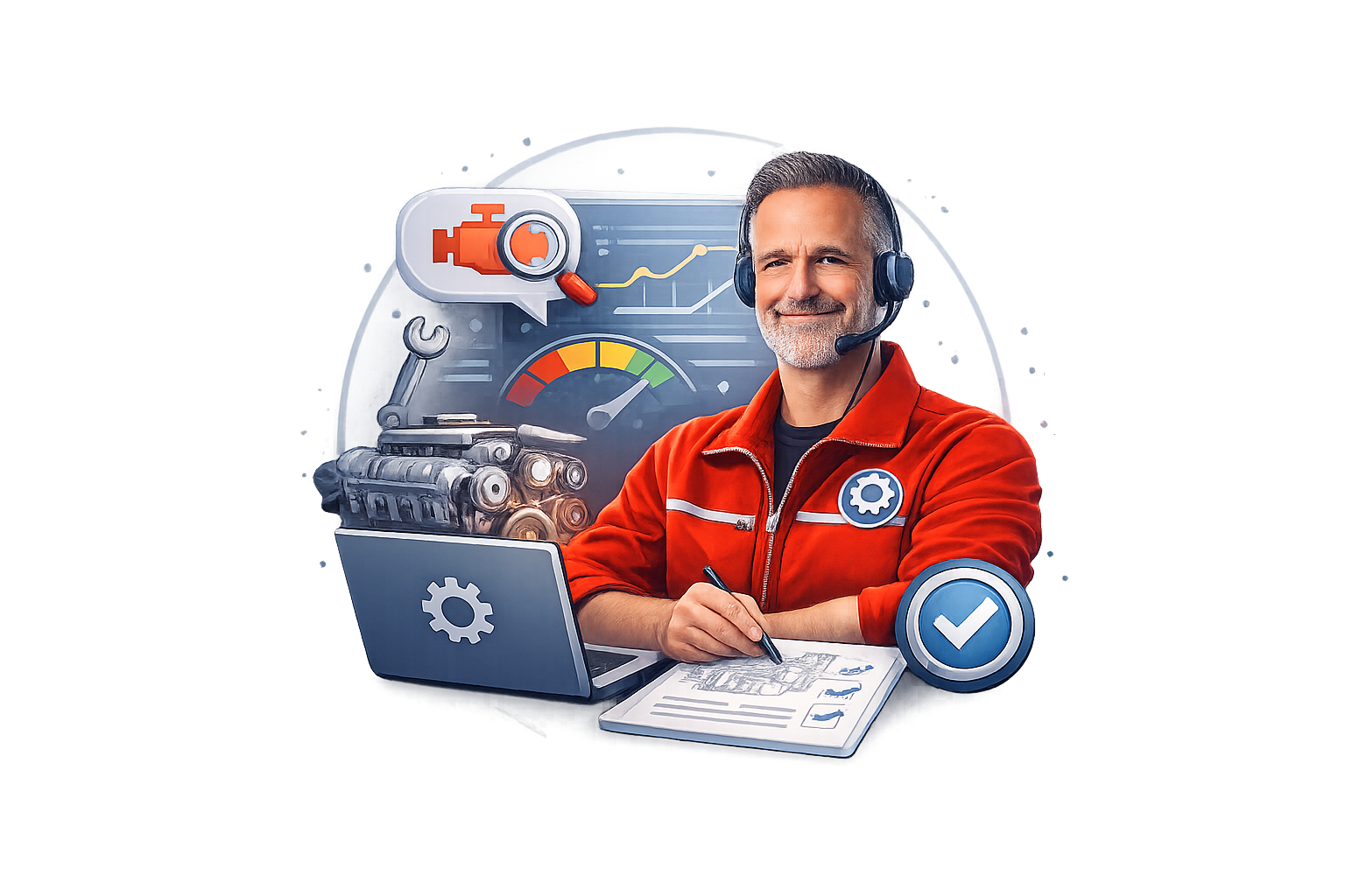 Fachliche Ersteinschätzung und technische Bewertung des Motorschadens durch den Spezialisten