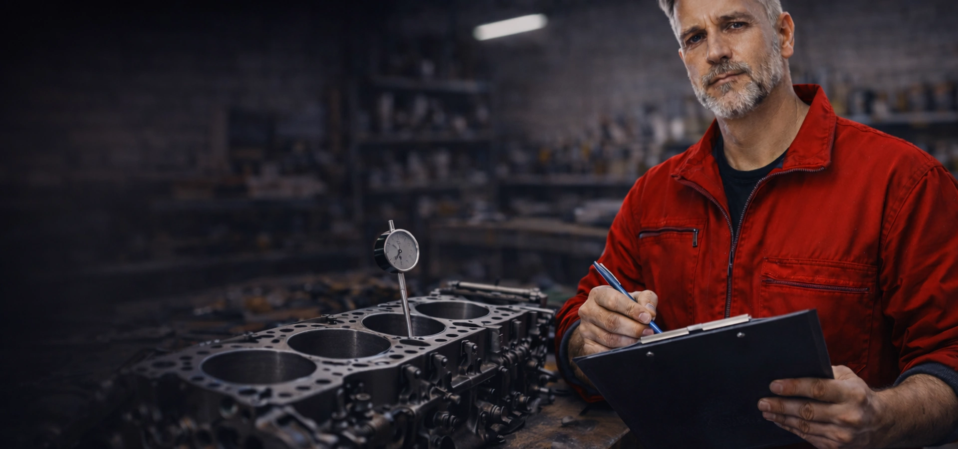 Angebot zur Motorinstandsetzung anfordern beim Kfz-Meisterbetrieb